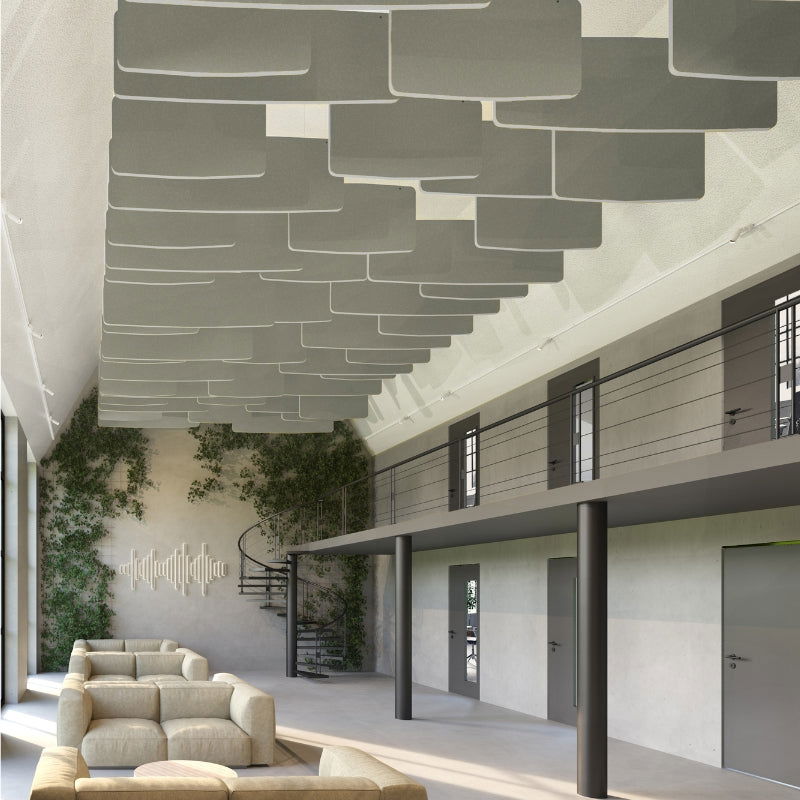 Abstracta - Abstracta Basic Baffle Ceiling Absorber - Muffle Acoustics Limited 