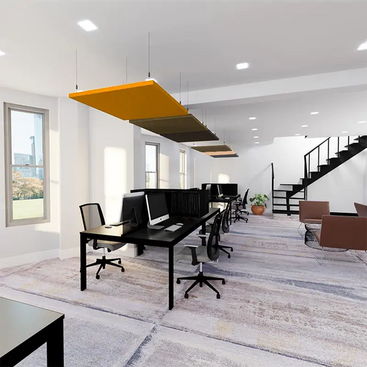 MuffleRaft Square Acoustic Ceiling Raft - Muffle Acoustics Limited